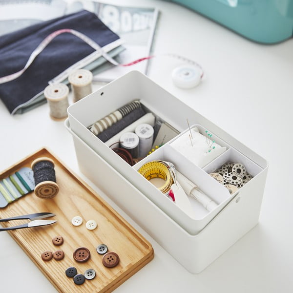 Cutie pentru materiale de cusut Tower - YAMAZAKI-image-1