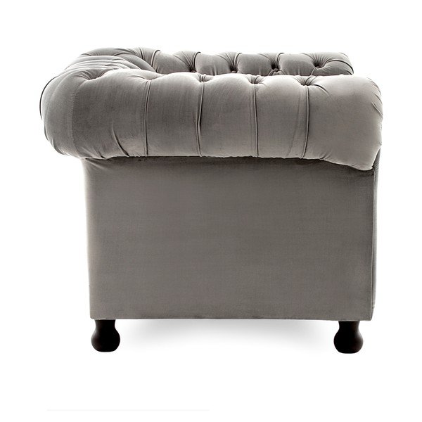 Fotoliu Vivonita Chesterfield, gri -image-3
