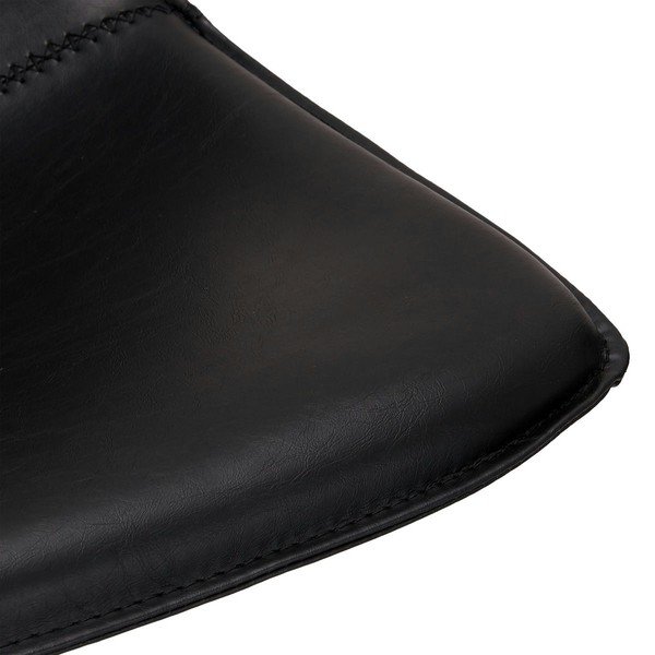 Scaune de bar negre rotative 2 buc. 98 cm Isabel – Furnhouse-image-3