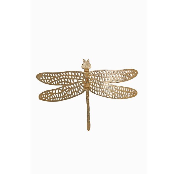Decorațiune de perete din metal 36x24 cm Dragonfly – Light & Living-image-1