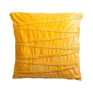 Pernă decorativă JAHU collections Ella, 45 x 45 cm, galben