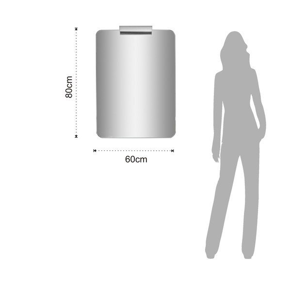 Oglindă de perete cu lumini LED Tomasucci, 60 x 80 cm-image-3