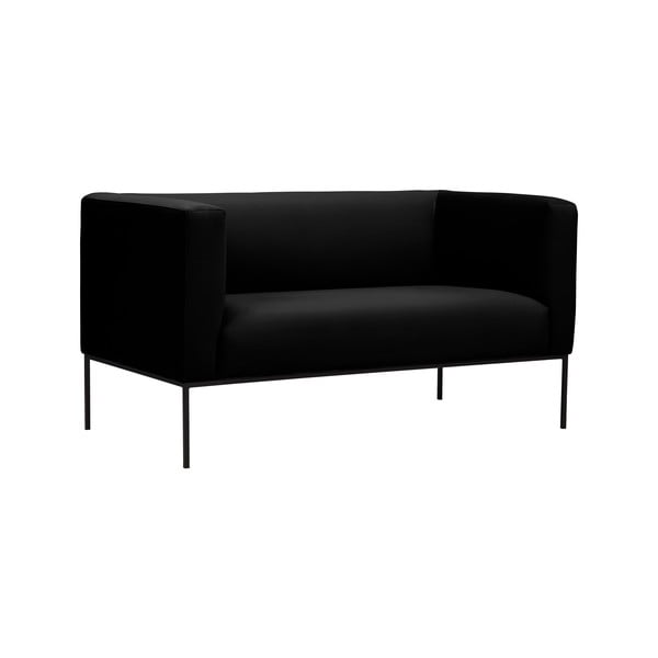 Canapea Windsor & Co Sofas Neptune, 145 cm, negru-image-2