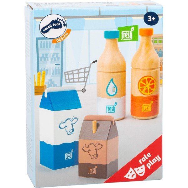 Set jucării tip sticle de băuturi din lemn pentru copii Legler Fresh-image-1