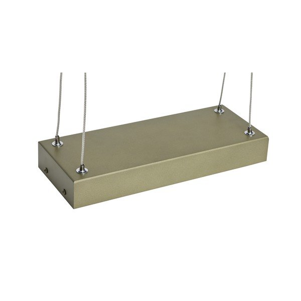 Lustră verde LED cu intensitate reglabilă Tube – Hübsch-image-3