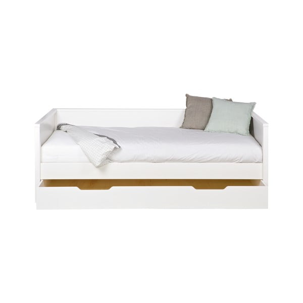 Sertar suplimentar pat WOOOD Nikki, 200 x 90 cm, alb-image-3