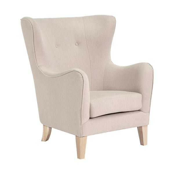 Fotoliu crem wing Campo – House Nordic