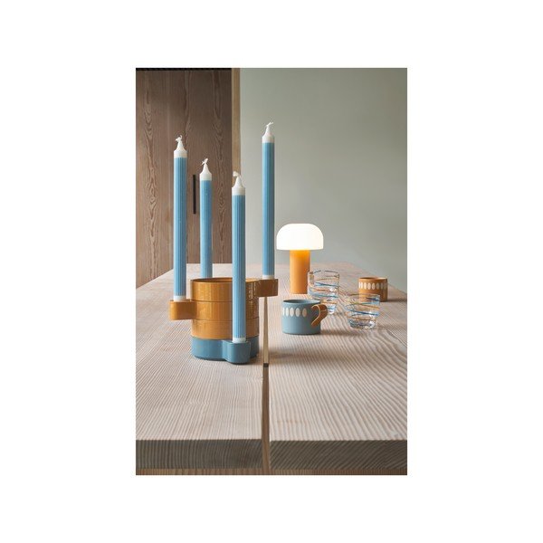 Veioză albă-portocalie LED (înălțime 22,5 cm) Styles – Villa Collection-image-3