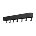 Cuier de perete negru cu raft din metal Dax Play – Spinder Design