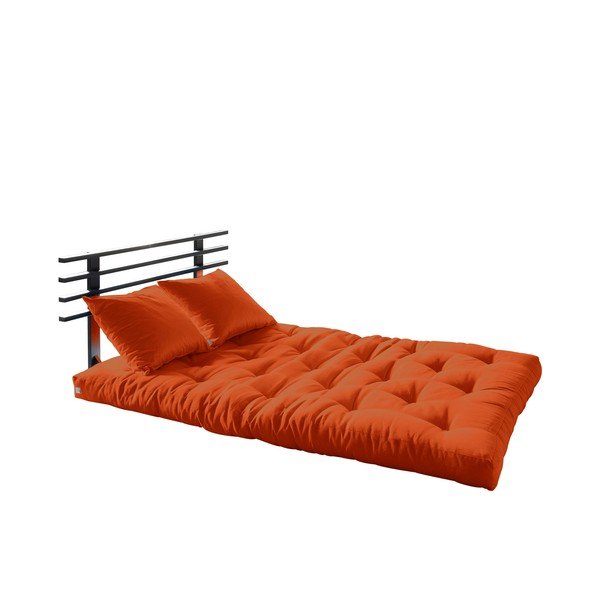 Canapea extensibilă Karup Shin Sano Black/Orange-image-3