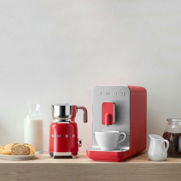 Aparat electric pentru spumă de lapte roșu Retro Style – SMEG-image-1