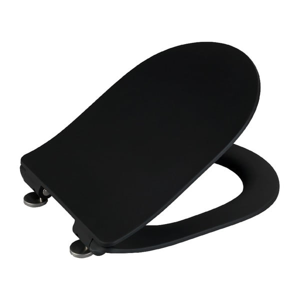 Capac WC Wenko Sedilo Black, 45,2 x 36,2 cm, negru-image-3