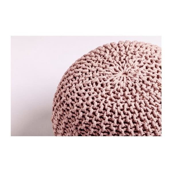 Pouf pentru șezut Bonami Essentials, roz antic-image-2