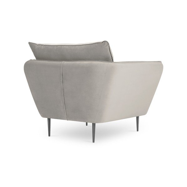 Fotoliu din catifea Mazzini Sofas Acacia, bej-image-4