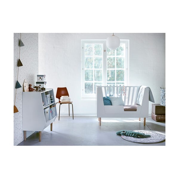 Pătuț copii  Done by Deer, 120 x 60 cm, alb-image-3