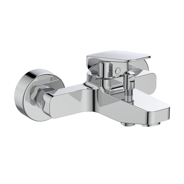 Baterie argintiu-lucios pentru cadă/cu montare pe perete Ceraplan – Ideal Standard
