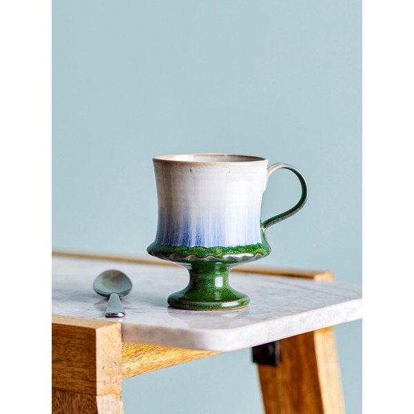 Căni albastre 4 buc. din gresie ceramică 250 ml Odile – Bloomingville-image-1