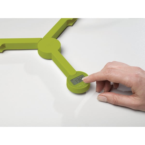 Cântar pliabil digital Joseph Joseph TriScale, verde-image-4