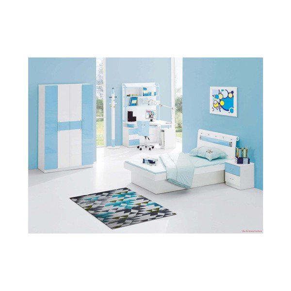 Covor Eko Rugs Tria Beige Aqua, 80 x 300 cm-image-1