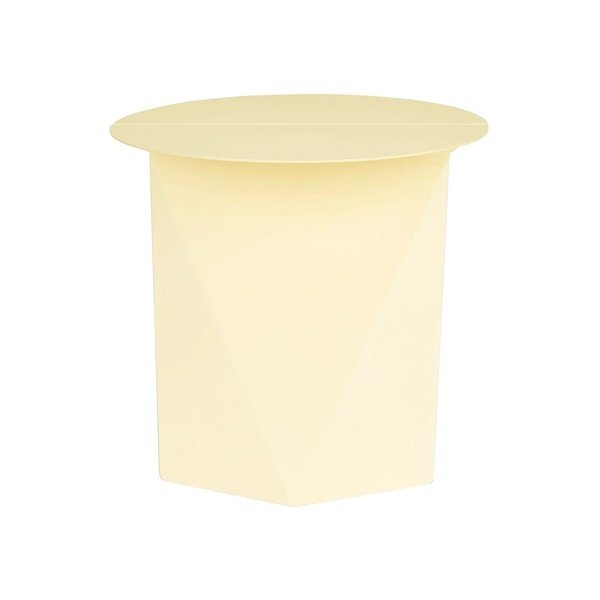 Măsuță auxiliară rotundă din metal 45x46 cm Foldy – Zuiver-image-3