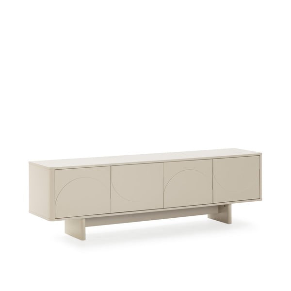 Comodă TV crem 180x55x40 cm Solei – MOME-image-3