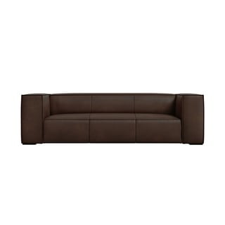 Canapea maro închis cu tapițerie din piele 227 cm Madame – Windsor & Co Sofas