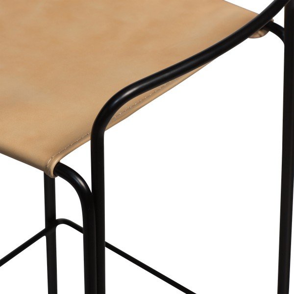 Scaun de bar maro (înălțime șezut 77 cm) Paz – DAN-FORM Denmark-image-2