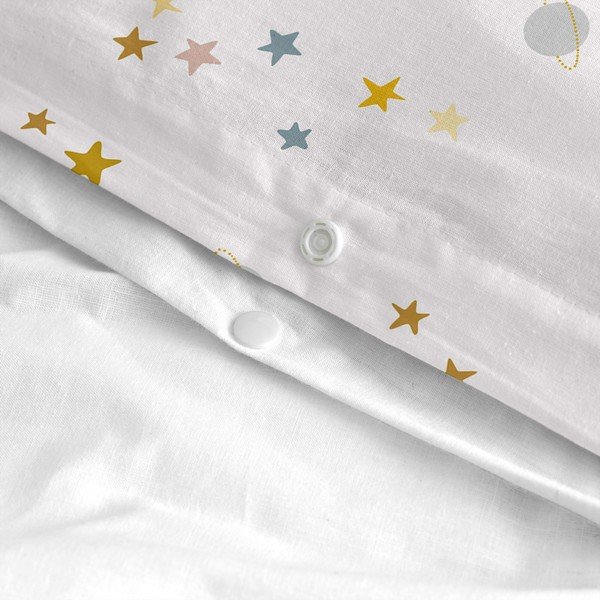 Lenjerie de pat pentru copii din bumbac pentru pătuț 100x120 cm Saturn – Happy Friday-image-3