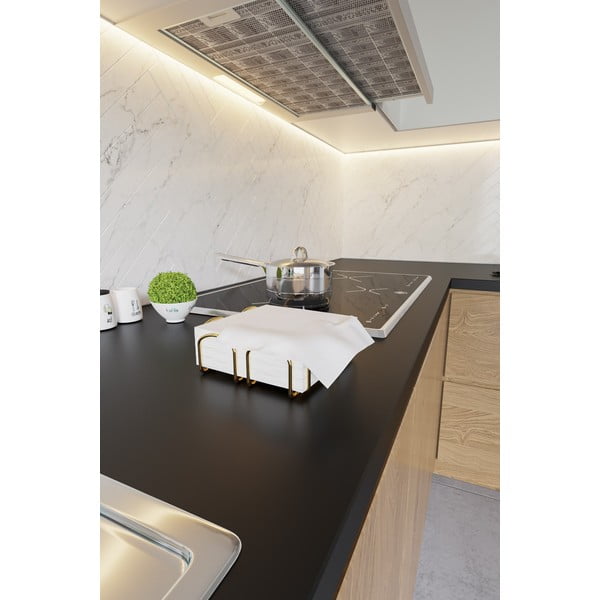 Suport de șervețele Homefesto Kare, auriu-image-3