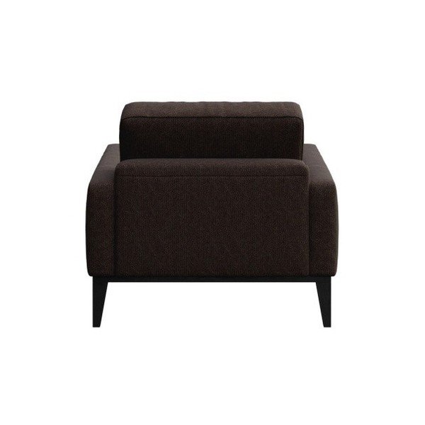 Fotoliu MESONICA Musso Tufted, maro ciocolată-image-3