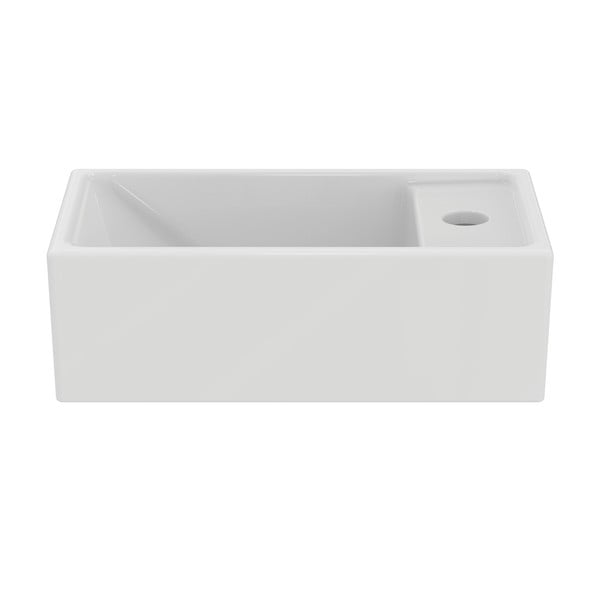 Chiuvetă mică pentru WC albă din ceramică 37x21 cm i.Life S – Ideal Standard