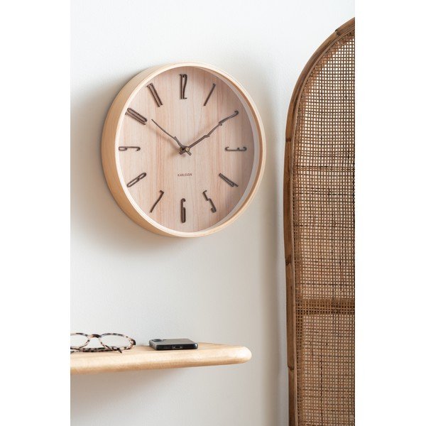 Ceas de perete ø 30 cm Rama – Karlsson-image-1