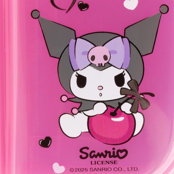Cutie de gustări pentru copii roz din plastic Kuromi – STOR-image-3