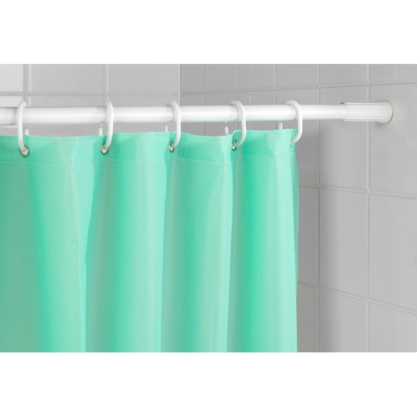 Tijă telescopică albă pentru perdea de duș 110 - 185 cm - Allstar-image-1