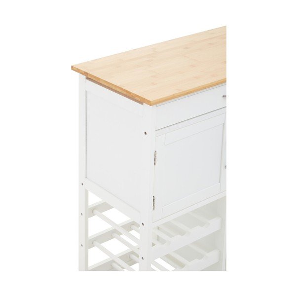 Insulă de bucătărie cu roți din bambus 37x67 cm Harlow – Premier Housewares-image-4