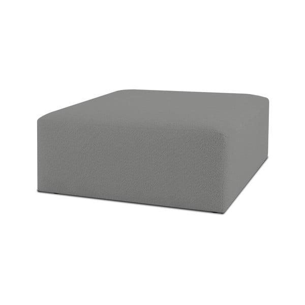 Modul pentru canapea gri cu tapițerie din stofă bouclé Roxy – Scandic-image-2