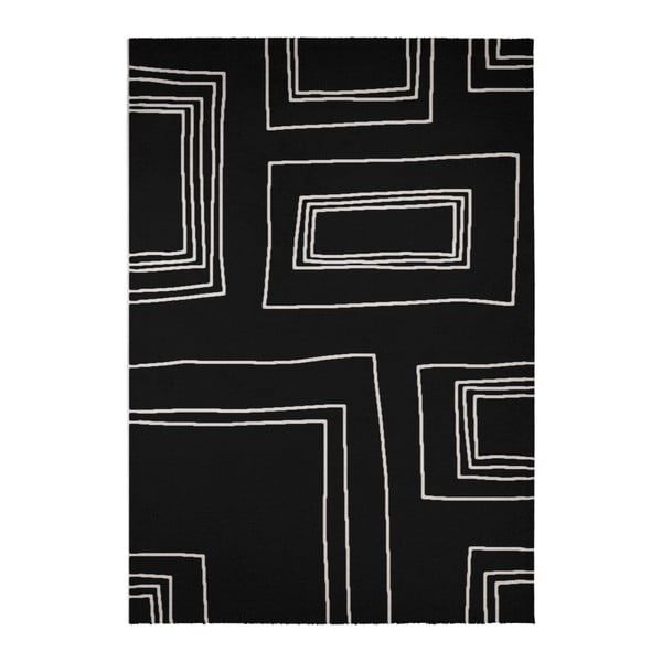 Covor Calista Rugs Madrid, 160 x 230 cm, negru