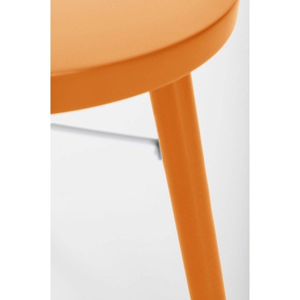Scaun tip taburet portocaliu Kinna – Jotex-image-3
