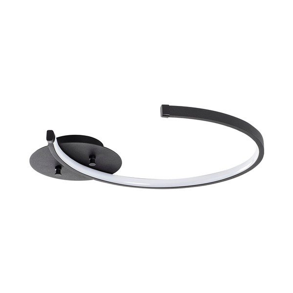 Plafonieră neagră LED 33x46 cm Moon – Opviq lights