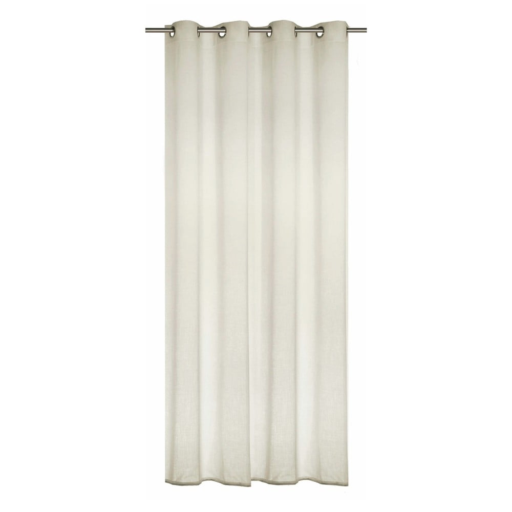 Draperie bej 140x245 cm Struktura Uni – Sehlbach