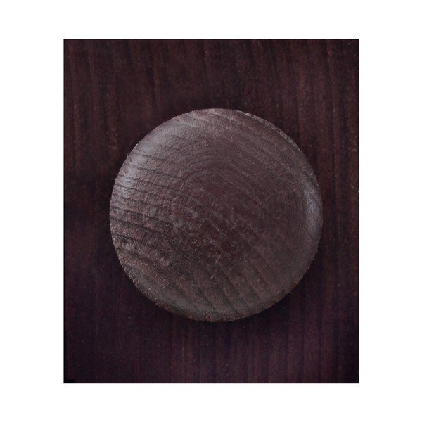 Vitrină maro închis din lemn de pin 95x35 cm Lisa – Støraa-image-4