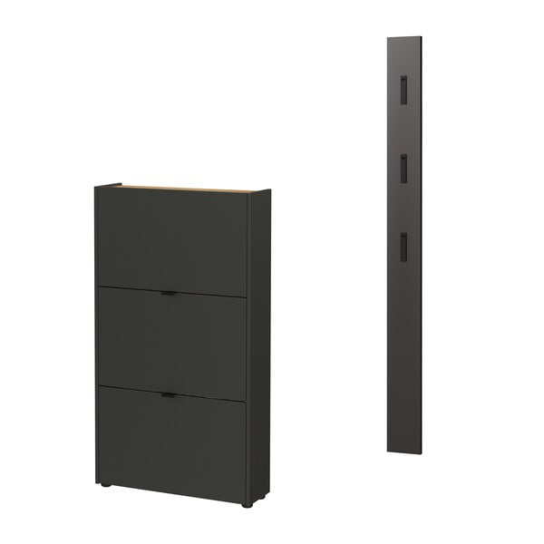 Set pentru hol gri antracit 101x200x22 cm Ameca – Germania