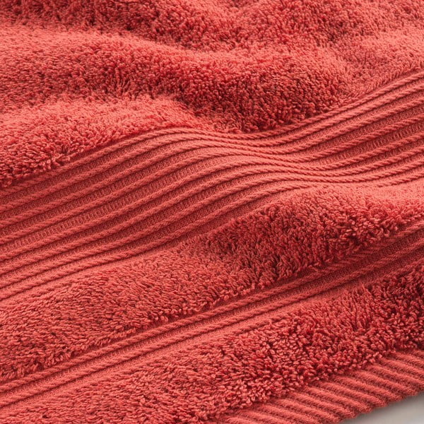 Prosop cărămiziu din bumbac din frotir 70x130 cm Tendresse – douceur d'intérieur-image-2