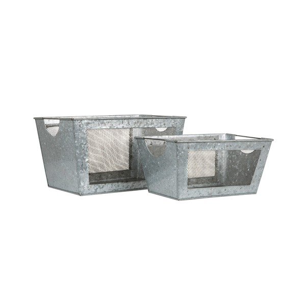 Set 2 coşuri metalice Canett Padborg-image-1
