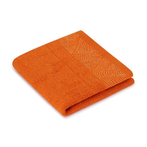 Prosoape de baie portocalii/bej 6 buc. din bumbac din frotir Bellis – Restilo-image-3
