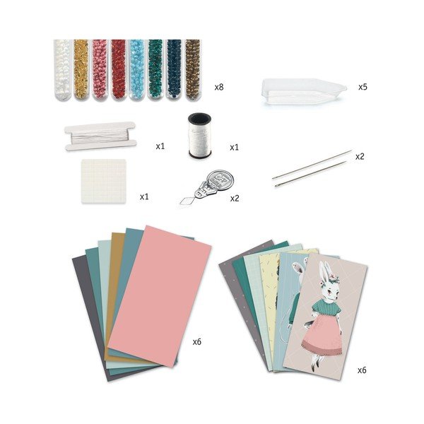 Set pentru broderie Djeco Kittens-image-2
