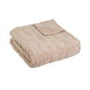 Pătură maro deschis din micropluș-cocolino 130x160 cm Mid Century – Casa Selección