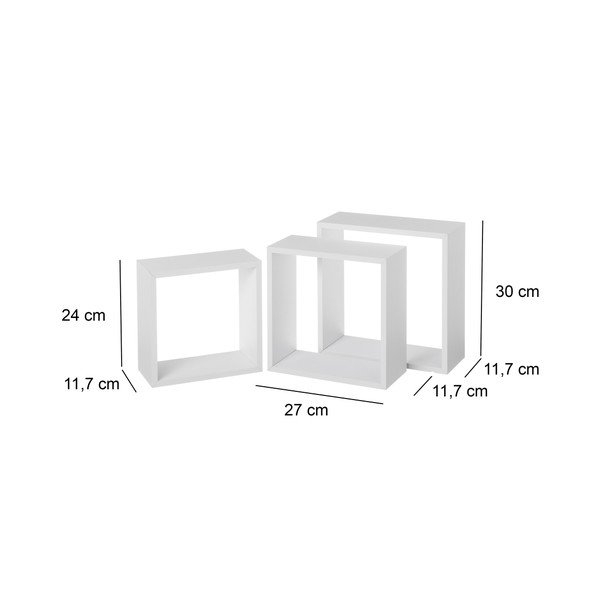 Rafturi albe 3 buc. – Casa Selección-image-2