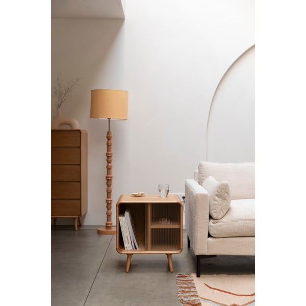 Măsuță auxiliară din lemn masiv 40x50 cm Rise – Zuiver-image-2