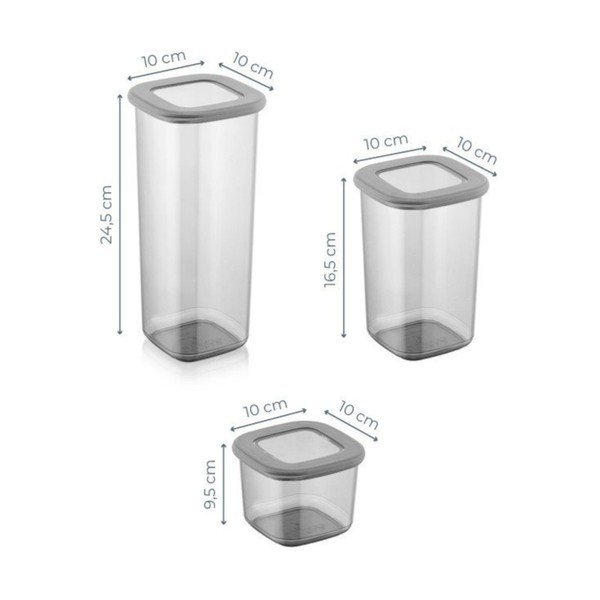 Recipiente 9 buc. pentru alimente Fresco – Hermia-image-3